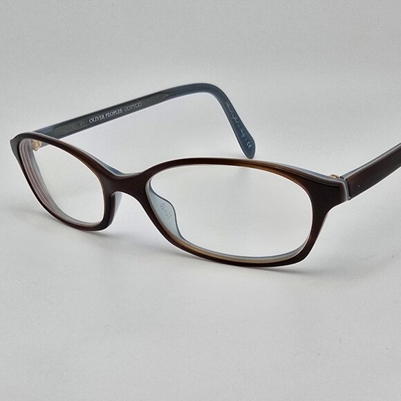 Oliver Peoples Alix OV5164 1100 Havana on Blue Eyeglasses Frame Italy 49-16-140 main image 13